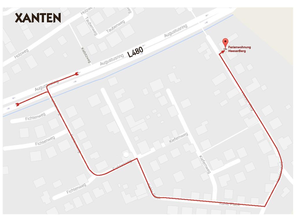 Ferienwohnung Heeserberg Xanten Kültér fotó